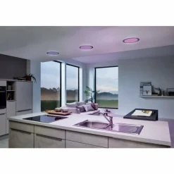 Luminaires Eglo Spot encastrable Eglo FUEVA-Z LED Nickel mat, 1 lumière