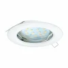 Luminaires Eglo Spot encastrable Eglo PENETO LED Blanc, 1 lumière* Luminaires Encastrés
