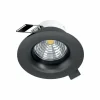 Luminaires Eglo Spot encastrable Eglo SALICETO LED Noir, 1 lumière* Luminaires Encastrés
