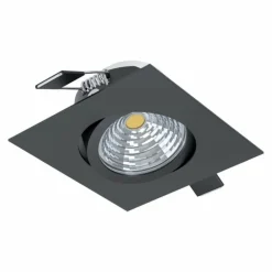 Luminaires Eglo Spot encastrable Eglo SALICETO LED Noir, 1 lumière* Luminaires Encastrés