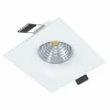 Luminaires Eglo Spot encastrable Eglo SALICETO LED Blanc, 1 lumière