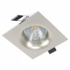Luminaires Eglo Spot encastrable Eglo SALICETO LED Nickel mat, 1 lumière