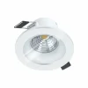 Luminaires Eglo Spot encastrable Eglo SALABATE LED Blanc, 1 lumière