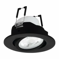 Luminaires Eglo Spot encastrable Eglo SALICETO-Z LED Noir, 1 lumière