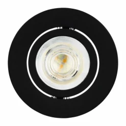 Luminaires Eglo Spot encastrable Eglo SALICETO-Z LED Noir, 1 lumière