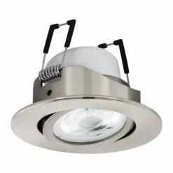 Luminaires Eglo Spot encastrable Eglo SALICETO-Z LED Nickel mat, 1 lumière