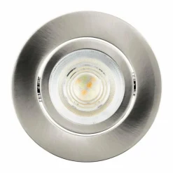 Luminaires Eglo Spot encastrable Eglo SALICETO-Z LED Nickel mat, 1 lumière