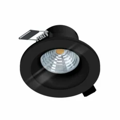 Luminaires Eglo Spot encastrable Eglo SALABATE LED Noir, 1 lumière