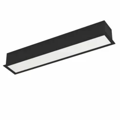 Luminaires Eglo Spot encastrable Eglo SALITTA LED Noir, 1 lumière