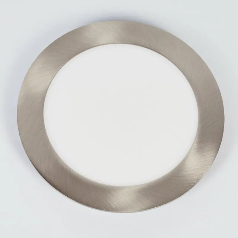 hofstein Spot encastrable Finsrud LED Nickel mat, 1 lumière