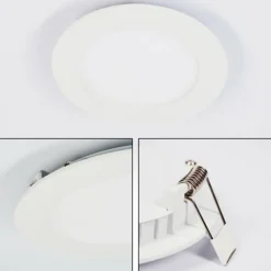 hofstein Spot encastrable Finsrud LED Blanc, 1 lumière* Luminaires Encastrés