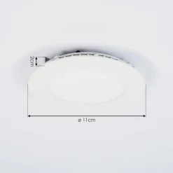 hofstein Spot encastrable Finsrud LED Blanc, 1 lumière* Luminaires Encastrés