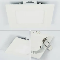 hofstein Spot encastrable Finsrud LED Blanc, 1 lumière