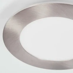 hofstein Spot encastrable Finsrud LED Nickel mat, 1 lumière