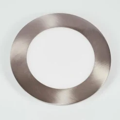 hofstein Spot encastrable Finsrud LED Nickel mat, 1 lumière