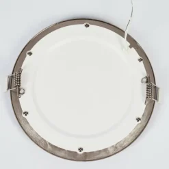 hofstein Spot encastrable Finsrud LED Nickel mat, 1 lumière