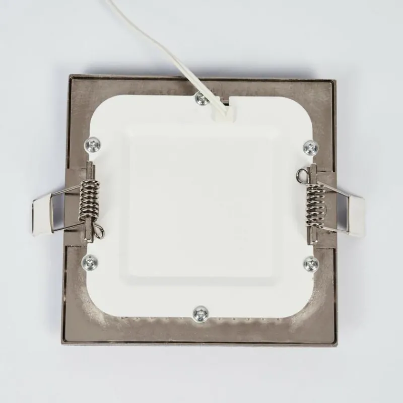 hofstein Spot encastrable Finsrud LED Nickel mat, 1 lumière