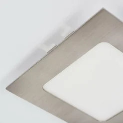 hofstein Spot encastrable Finsrud LED Nickel mat, 1 lumière
