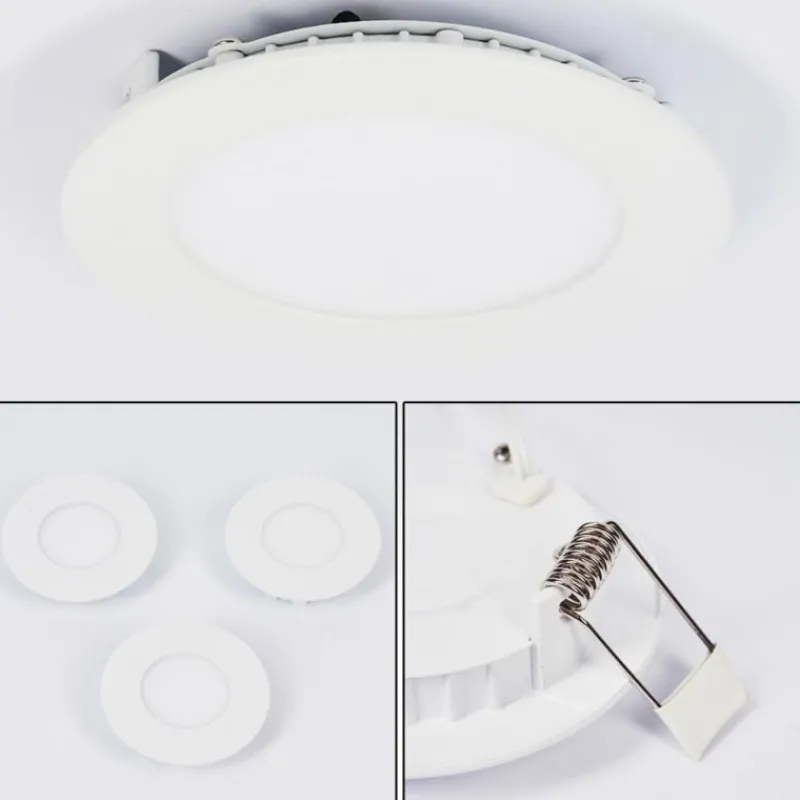 hofstein Spot encastrable Finsrud LED Blanc, 1 lumière* Luminaires Encastrés