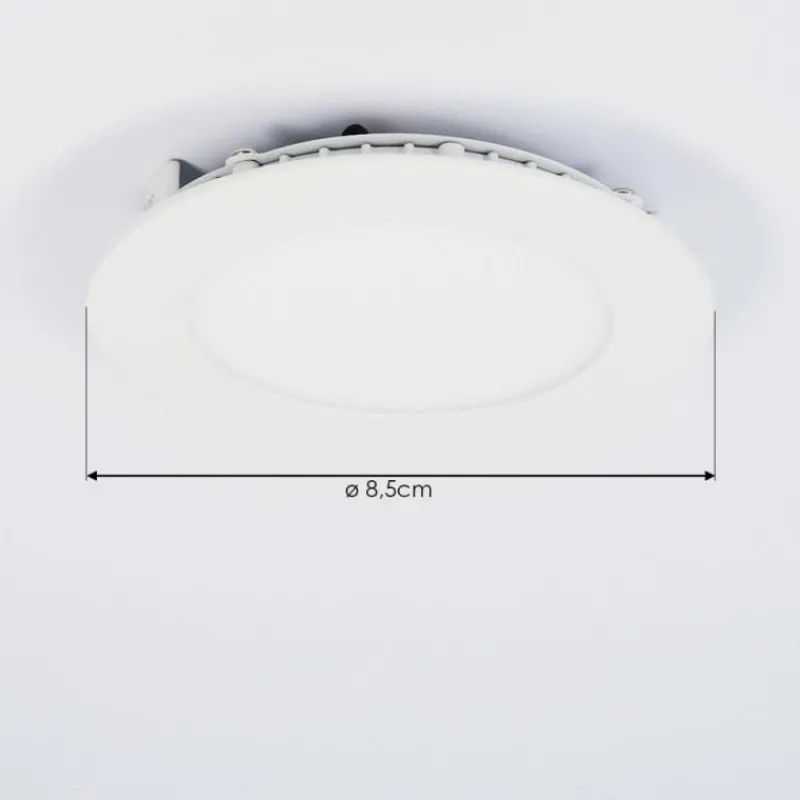 hofstein Spot encastrable Finsrud LED Blanc, 1 lumière* Luminaires Encastrés