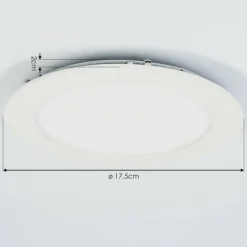 hofstein Spot encastrable Finsrud LED Blanc, 1 lumière