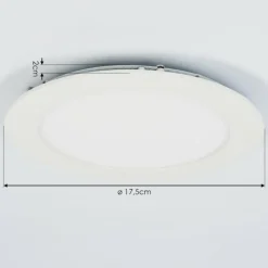 hofstein Spot encastrable Finsrud LED Blanc, 1 lumière