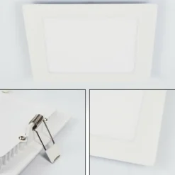 hofstein Spot encastrable Finsrud LED Blanc, 1 lumière