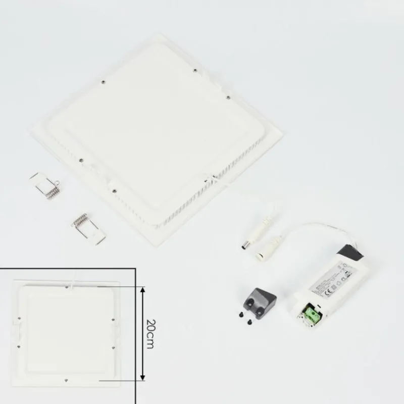 hofstein Spot encastrable Finsrud LED Blanc, 1 lumière