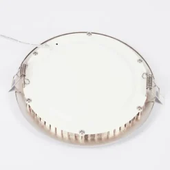 hofstein Spot encastrable Finsrud LED Nickel mat, 1 lumière, Télécommandes, Changeur de couleurs