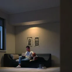 Luminaires Philips Spot encastrable, kit d'extension Philips Hue Ambiance White Milliskin Argenté, 1 lumière, Télécommandes