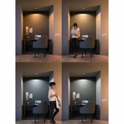 Luminaires Philips Spot encastrable, kit d'extension Philips Hue Ambiance White Milliskin Argenté, 1 lumière, Télécommandes