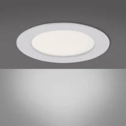 Luminaires Leuchten Direkt Spot encastrable Leuchten Direkt OSKAR LED Blanc, 1 lumière* Luminaires Encastrés