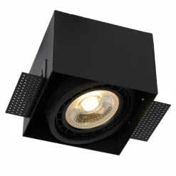Luminaires Lucide Spot encastrable Lucide TRIMLESS Noir, 1 lumière* Luminaires Encastrés