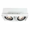 Luminaires Lucide Spot encastrable Lucide TRIMLESS Blanc, 2 lumières* Luminaires Encastrés