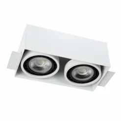 Luminaires Lucide Spot encastrable Lucide TRIMLESS Blanc, 2 lumières* Luminaires Encastrés
