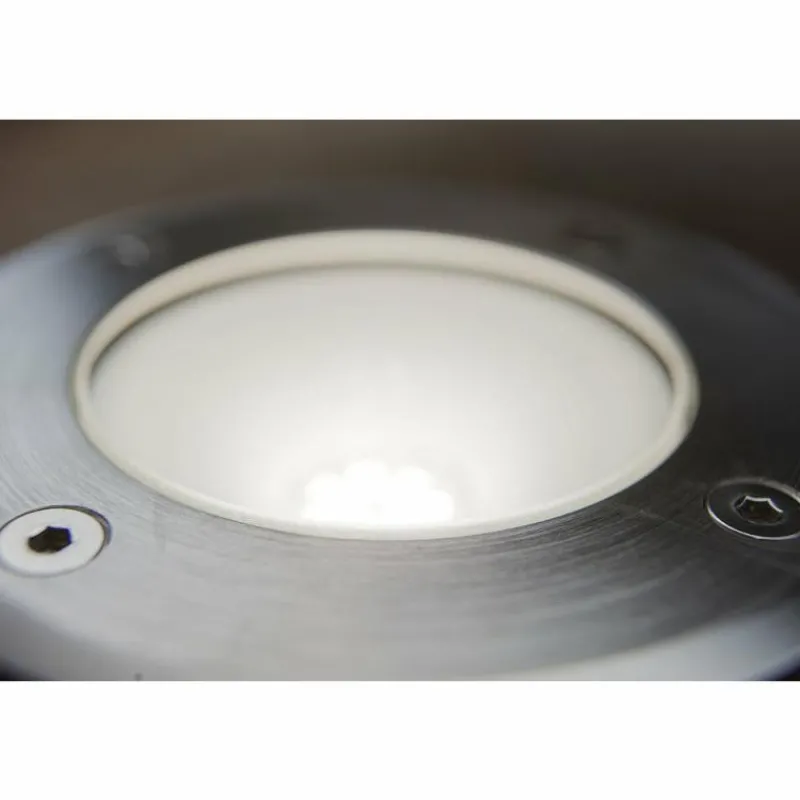 Luminaires Lutec Spot encastrable Lutec CYDOPS LED Acier inoxydable, 1 lumière