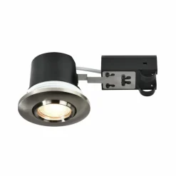 Luminaires Nordlux Spot encastrable Nordlux UMBERTO LED Nickel mat, Noir, 1 lumière* Luminaires Encastrés