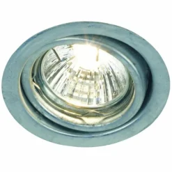 Luminaires Scandinaves-Luminaires Nordlux Spot encastrable Nordlux TIP Zingué, 1 lumière