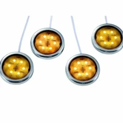 Luminaires Scandinaves-Luminaires Nordlux Spot encastrable Nordlux LISMORE LED Chrome, 4 lumières