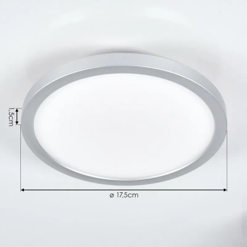 hofstein Spot encastrable Pawcatuck LED Chrome, Blanc, 1 lumière