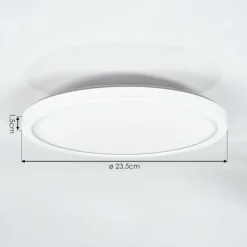 hofstein Spot encastrable Pawcatuck LED Blanc, 1 lumière