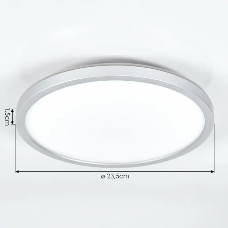 hofstein Spot encastrable Pawcatuck LED Chrome, Blanc, 1 lumière