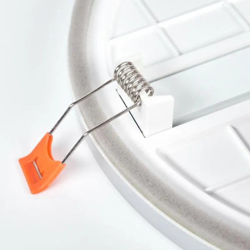 hofstein Spot encastrable Pawcatuck LED Chrome, Blanc, 1 lumière