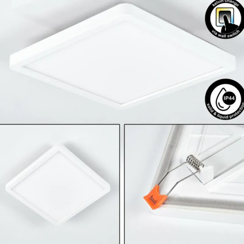 hofstein Spot encastrable Pawcatuck LED Blanc, 1 lumière