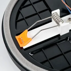 hofstein Spot encastrable Pawcatuck LED Noir, Blanc, 1 lumière