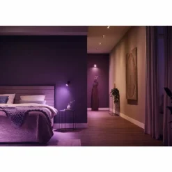 Luminaires Philips Spot encastrable Philips Hue Centura LED Blanc, 1 lumière, Changeur de couleurs