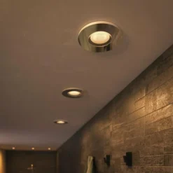 Luminaires Philips Spot encastrable Philips Hue Adore LED Aluminium, 3 lumières, Télécommandes