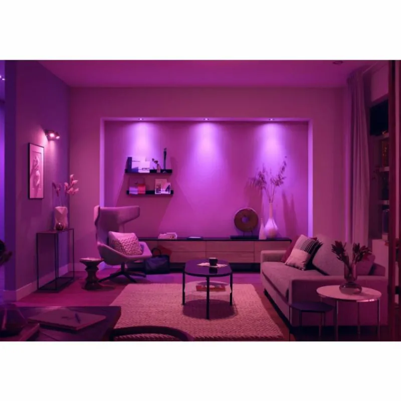 Luminaires Philips Spot encastrable Philips Hue Centura LED Blanc, 3 lumières