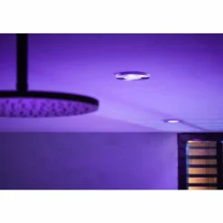 Luminaires Philips Spot encastrable Philips Hue Xamento LED Chrome, 1 lumière