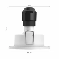 Luminaires Philips Spot encastrable Philips Hue Xamento LED Chrome, 3 lumières